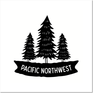 Pacific Northwest Trees Posters and Art